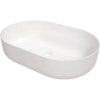 Umyvadlo Umyvadlo na desku oválné Deante Round 58 cm bílé