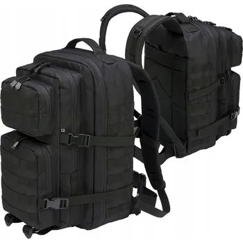 turistický batoh Batoh vojenský taktický turistický Brandit US Cooper - černý, 40 l