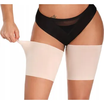 Dámské punčochy Bezešvá ochrana proti oděru stehen SNM béžová M/L polyester