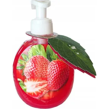 Mýdlo Tekuté mýdlo na ruce s pumpičkou Lara 375 Ml Jahoda (Strawberry)