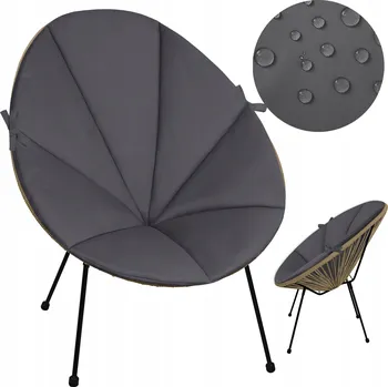 Polštář Polštář DOMAREX 110 x 100 x 4 šedý