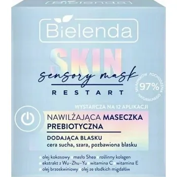 Pleťová maska Bielenda Skin Restart Sensory Mask Hydratační prebiotická maska 50 ml