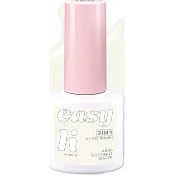 Přípravek na nehty Bílý hybridní lak HI HYBRID 600 Coconut Water