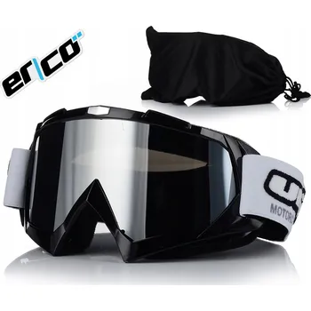 LYŽAŘSKÉ BRÝLE ČERNÉ ZRCADLOVÉ SKLO NA LYŽE SNOWBOARD OKULIARY DESKA