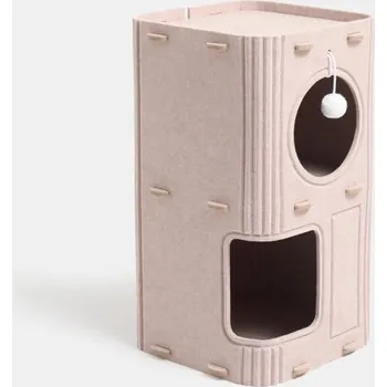 Pelíšek pro kočku Sinsay - Filcový domeček pro kočku - béžová - 842IA-08X - 842IA-08X-ONE