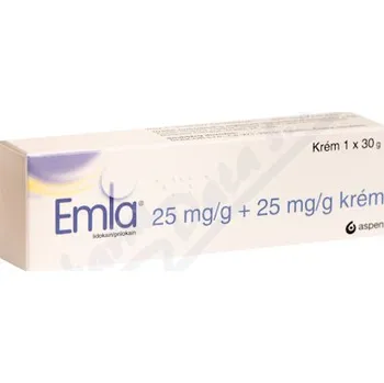 Lék na kožní problémy, vlasy a nehty AAAAA1 Emla 25mg/g+25mg/g crm.1x30g 25MG/G+25MG/G CRM 1X30G