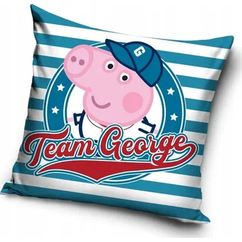 Polštář Polštář 40 x 40 cm prasátko Pepa