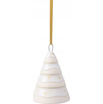 Vánoční dekorace Vánoční Baňky tvarované Stromeček 7,5 cm 1 ks