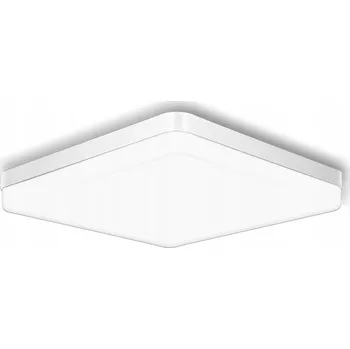 STROPNÍ SVÍTIDLO STROPNÍ SVÍTIDLO LED BÍLÁ ČTVEREC NÁSTĚNNÝ MODERNÍ 36W 6500K