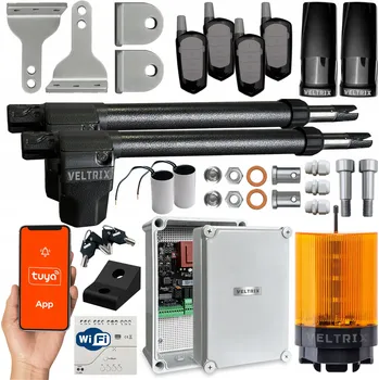 Pohon brány Pohon pro křídlové brány techglobe V-D-1000-WIFI 320 W 230 V