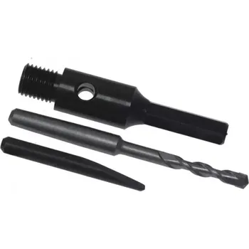 Vrták DEDRA-EXIM Adaptér SDS Plus DEDRA H1226, pilotní vrták 100 mm, sekáč, komplet