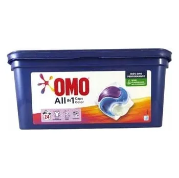Prací prostředek OMO Colorwaschmittel Caps All in1 24 dávek 648g