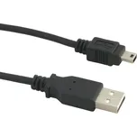 PremiumCord Kabel USB A-B mini 5pinů 1 m