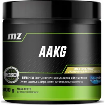Aminokyselina MZ-STORE AAKG 300g arginin alfa-ketoglutarát, hrušková příchuť