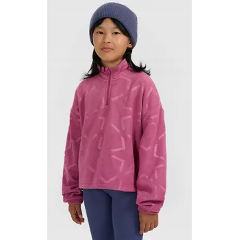 Chlapecká mikina Dětská mikina 4F polyester růžová, velikost 152