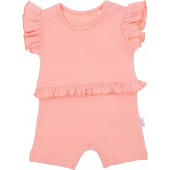 Kojenecký overall Dívčí korálový overal Nicol, vel. 62