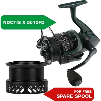 Rybářský naviják Mikado Naviják Noctis X LCF 5010 FD + Náhradní Cívka