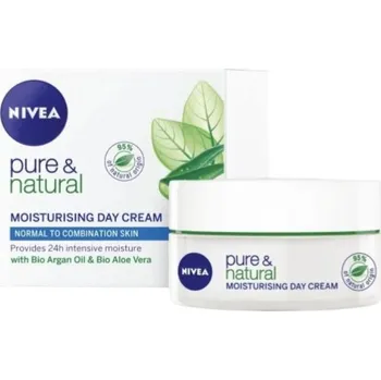 Pleťový krém Hydratační pleťový krém NIVEA Pure & Natural denní 50 ml