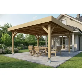 Pergola Dřevěná pergola Altán Jáva 400x400