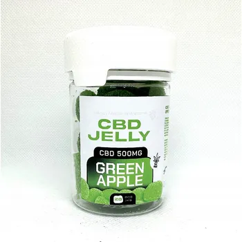 CBD CBD Jelly 25mg - zelené jablko 20ks