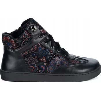 Dámská zimní obuv Dámské BAREFOOT zimní boty 201MP z přírodní kůže černé vel. 36