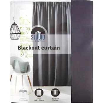 Obraz Zatemňovací závěs 140x260 grafit