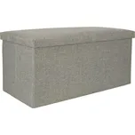 Skládací puf s úložným prostorem 76 x…