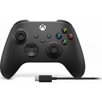 Herní příslušenství Xbox Wireless Controller černý + USB-C kabel