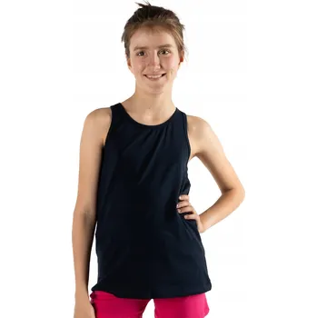 Podprsenka YOCLUB dětské modré tričko bavlna velikost 140