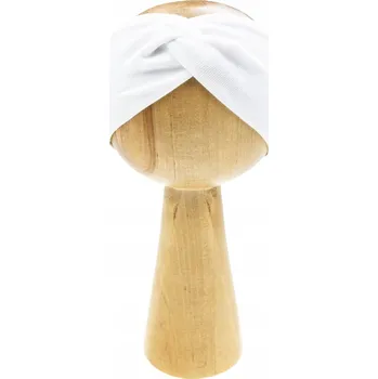 Čelenka Dívčí bavlněná čelenka Nicol, bílá, vel. 56/62