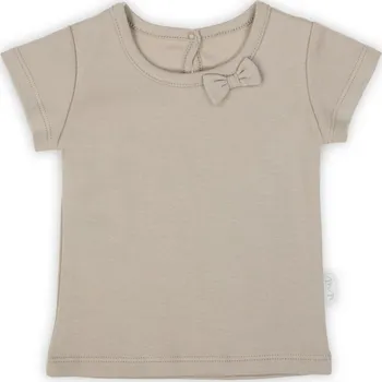 Dámská halenka Bavlněná halenka mašle s krátkým rukávem a mašlí, vel. 116