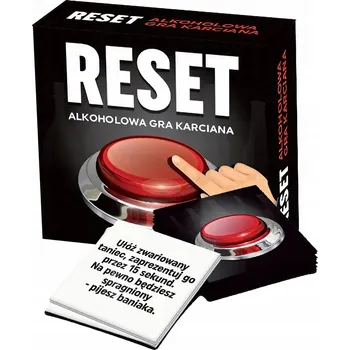 Desková hra Grammi Reset Alkoholová karetní hra