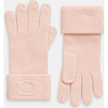 Oblečení a móda Rukavice s přídavkem vlny Coach 29CCM98 oranžová 24X, vel. S/M