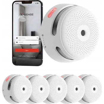 IP kamera Sada hlásičů kouře X5 X-SENSE XS01-WX CERTIFIKÁT TÜV Alarm Aplikace WiFi