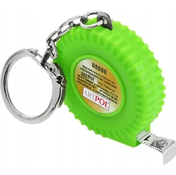 ARTPOL Svinovací ocelový metr přívěsek na klíče 100cm