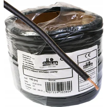 elektrický kabel Instalační Kulatý kabel LgY MojeLedy 1 x 35