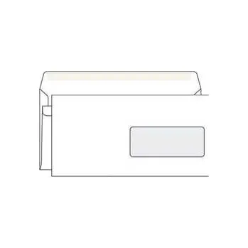 Obálka obálka C6 okno samolepící 1000 ks,rychlé dodání