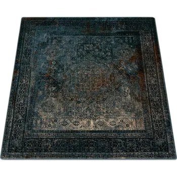 Koberec Koberec OMEGA MAMLUK Vintage rozeta, tmavomodrý