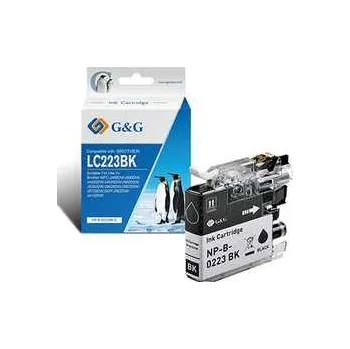G&G kompatibilní ink s LC223BK, black, NP-B-0223BK, pro Brother MFC-J4420DW, J4620DW, J46,rychlé dodání