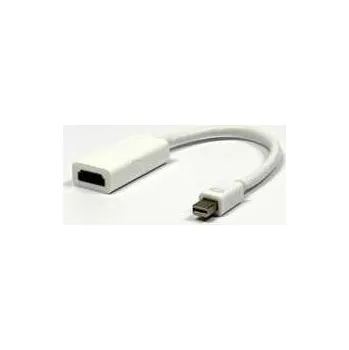 Video kabel Video Redukce, DisplayPort (mini) M-HDMI F, 0, černá/bílá, Logo,rychlé dodání