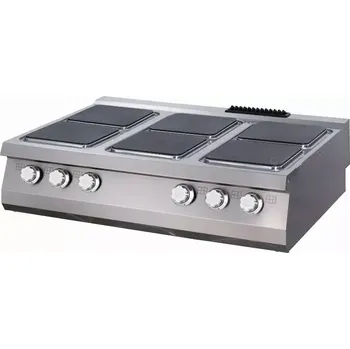 Sporák Maxima Sporák Premium - 6 hořáků - elektrický - tříplotýnkový - hloubka 90 cm | 09398537