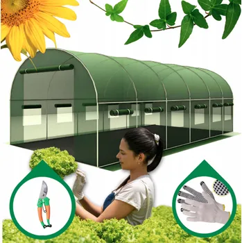 Fóliovník Velký zesílený zahradní fóliovník PREMIUM 3 × 6 m + DÁREK