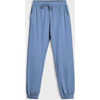 Dámské kalhoty Sinsay - Teplákové joggery - námořnická modrá - 466EY-95X - 466EY-95X-S