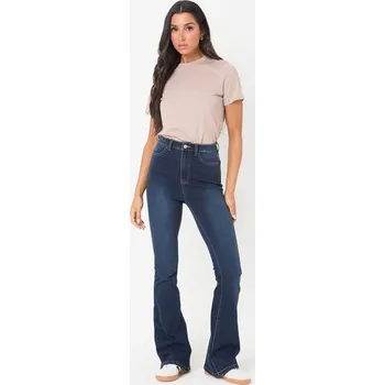 Dámské džíny Džíny I Saw It First Dark Wash 8006003 14 (L)