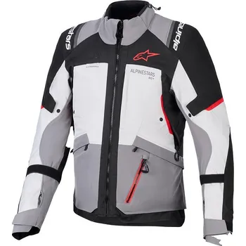 Moto bunda ALPINESTARS bunda ANDES V4 DRYSTAR šedo-černo-světle šedá L