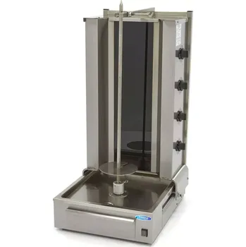 Kuchyňský gril Maxima Elektrický gril na kebab - 4 hořáky - 70 kg masa | 09370250