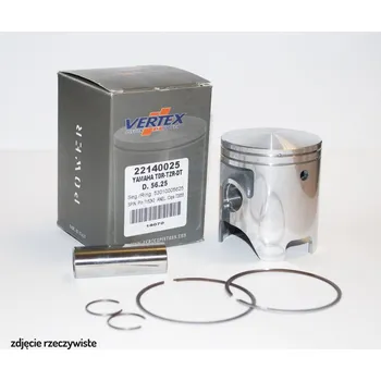 Píst motoru Píst Vertex YAMAHA DT 125 (DT125) R, TDR 125/250, TZR 125 88-06 (+0,75=56,75mm) (Píst Vertex YAMAHA DT 125 (DT125) R, TDR 125/250, TZR 125 88-06 (+0,75=56,75mm))
