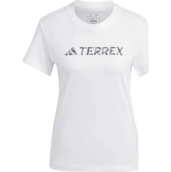 Dámské oblečení Dámské triko adidas LOGO TEE W S Bílá, Šedá