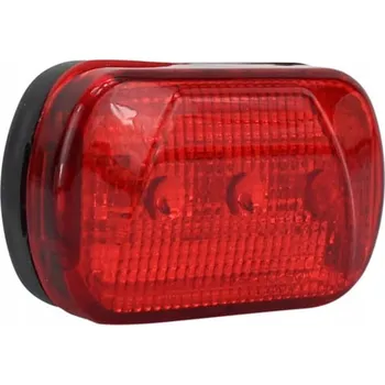 Cyklosvítilna SVĚTLO NA KOLO 3 LED NA SEDLOVKU ČERVENÉ 32530