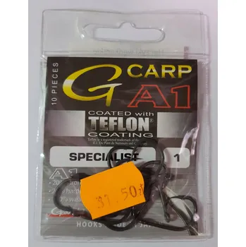 Rybářský háček Gamakatsu A1 G-Carp Specialist Háčky č. 1